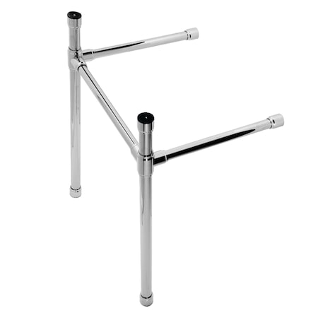Fauceture VPB2218331 Dreyfuss Stainless Steel Console Sink Leg, Polished Chrome VPB2218331
